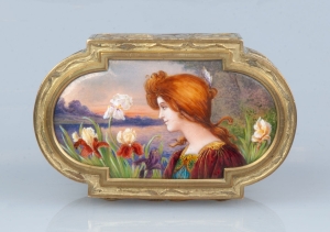 Art Nouveau casket, Vienna, early 20th century 