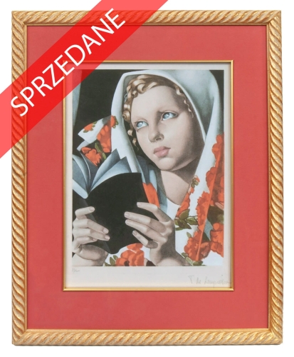 Tamara Łempicka “La Polonaise”, antyki Warszawa, skup antyków, dawne malarstwo, malarstwo aukcyjne, malarstwo polskie, Galeria Żak