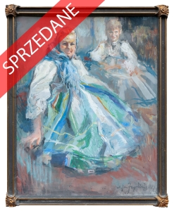 Lucjan Jagodziński „Uśmiech wiejskiej dziewczyny”, ok. 1940 r.