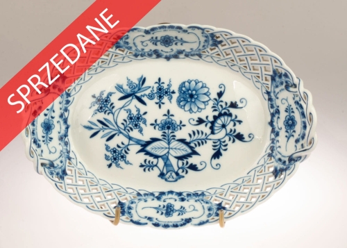 Patera, Miśnia, XIX w., antyki Warszawa, skup antyków, porcelana, stara porcelana, Galeria Żak