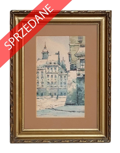Władysław Chmieliński "Rynek w Warszawie", Władysław Stachowicz, obrazy aukcyjne