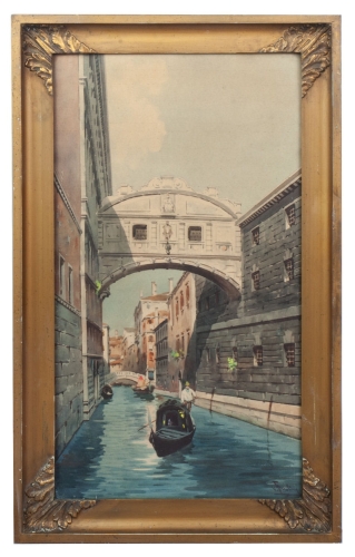 Vittorio Arcolini “Wenecja”, antyki Warszawa, skup antyków, dawne malarstwo, malarstwo aukcyjne, malarstwo polskie, Galeria Żak