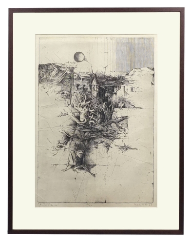 Stanisław Wejman “Noon” 1968 , antique Warsaw, antique paintings, Galeria Żak, art, antiques