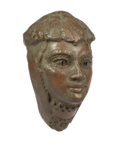 Zdzisław Belina “Wawel head”, antique Warsaw, decorative objects, antique home decorations, Galeria Żak, sculpture