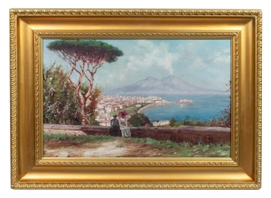 Cesare Maldura "On the Bay of Naples"