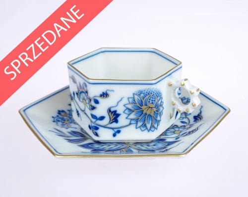 Filiżanka, Hutschenreuther, II poł. XX w., antyki Warszawa, skup antyków, porcelana, stara porcelana, Galeria Żak