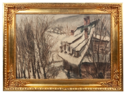 Henryk Lewensztadt "Zakopane", 1938 , antique Warsaw, antique paintings, Galeria Żak, art, antiques