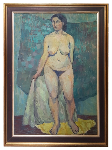 Franciszek Wójcik "Akt”, antyki Warszawa, skup antyków, dawne malarstwo, malarstwo aukcyjne, malarstwo polskie, Galeria Żak