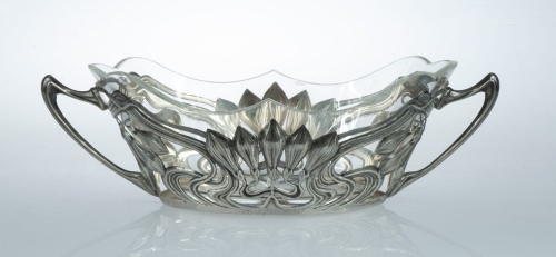 Jardiniere, Heinrich Haupt, Düsseldorf, Germany, circa 1902 , antique Warsaw, silver, old silver, Galeria Żak, art, antiques