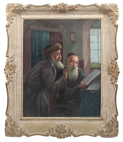 Konstanty Szewczenko "Reading", antique Warsaw, antique paintings, Galeria Żak, art, antiques