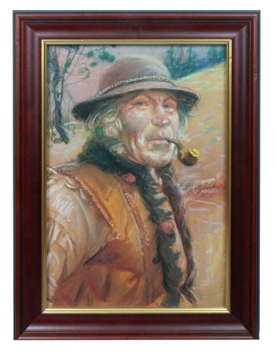 Stanisław Górski "Highlander", antique Warsaw, antique paintings, Galeria Żak, art, antiques