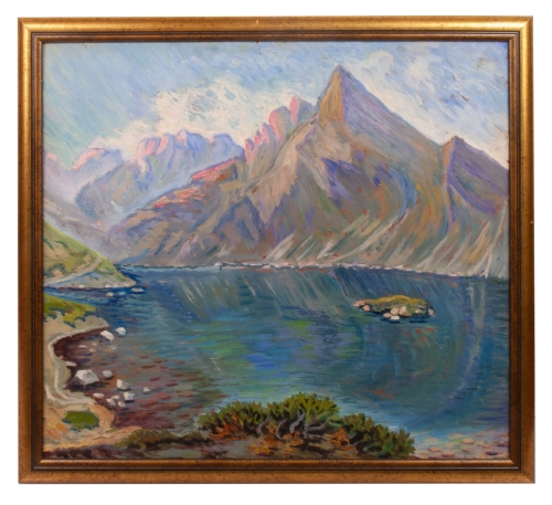 Maria Honowska “Eye of the Sea”, antique Warsaw, antique paintings, Galeria Żak, art, antiques