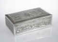Casket, Vietnam, 20th century, antique Warsaw, silver, old silver, Galeria Żak, art, antiques
