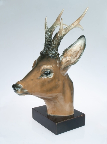 Kozioł, Georg Küspert , Rosenthal, ok. 1930-1940, antyki Warszawa, skup antyków, porcelana, stara porcelana, Galeria Żak