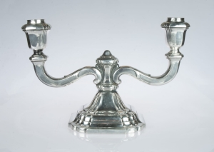 Candlestick, Otto Wolter, Schwäbisch Gmünd, Germany, 19th/20th century 