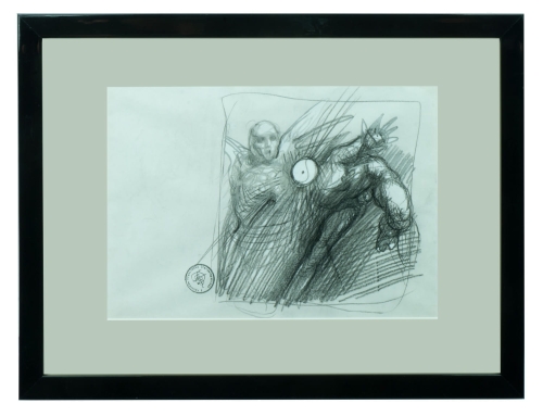 Franciszek Starowieyski “Composition”  , antique Warsaw, antique paintings, Galeria Żak, art, antiques