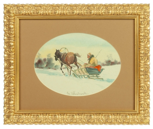 Cz. Wasilewski “Journey to the town”

  , antique Warsaw, antique paintings, Galeria Żak, art, antiques