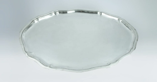 Tray, 20th century, antique Warsaw, silver, old silver, Galeria Żak, art, antiques