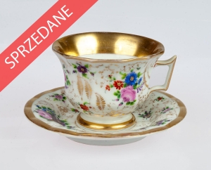 Filiżanka Jacob Petit, Paryż, poł. XIX w.