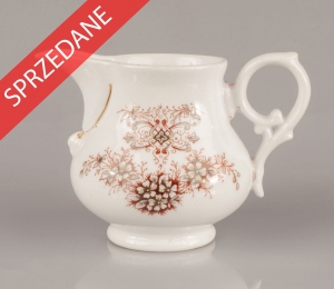 Mlecznik, Striegauer Porzellanfabrik C. Walter & Co, Stanowice, lata 1882-90