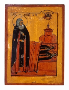 Icon Sergius of Radonezh, 19th century 