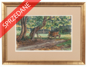 Hugo Wolff-Maage “Pejzaż”, 1908 r.