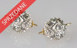 Kolczyki z brylantami 