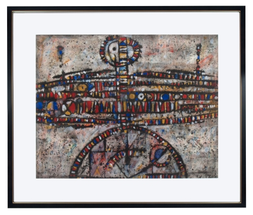 Jan Antoni Karczewski “Composition” 1965   , antique Warsaw, antique paintings, Galeria Żak, art, antiques