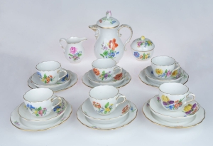 Coffee service, Meissen, 20th century