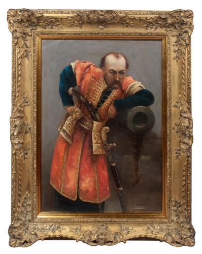 Colonel of the Zaporizhian Host, after 1880  , antique Warsaw, antique paintings, Galeria Żak, art, antiques