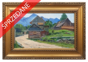 Marceli Harasimowicz  “Pejzaż ze Szczawnicy”, 1919 r.