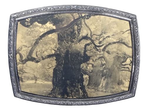 Frame, Hempel Brothers, Warsaw, 19th/20th century , antique Warsaw, silver, old silver, Galeria Żak, art, antiques