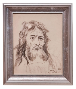 Józef Charyton “Portrait of the Jew” 1956 