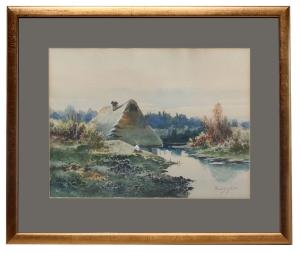 Karol Grzybowski "Rest by the water"