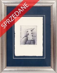 Stasys Eidrigevičius „Exlibris Jean Pierre Brossard”