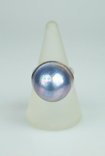Pearl ring, antique Warsaw, jewelry, old jewelry, Galeria Żak, art, antiques