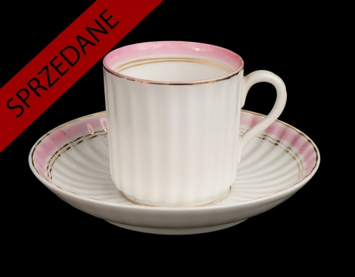 Filiżanka, Kuzniecow, 1891-1917, antyki Warszawa, skup antyków, porcelana, stara porcelana, Galeria Żak