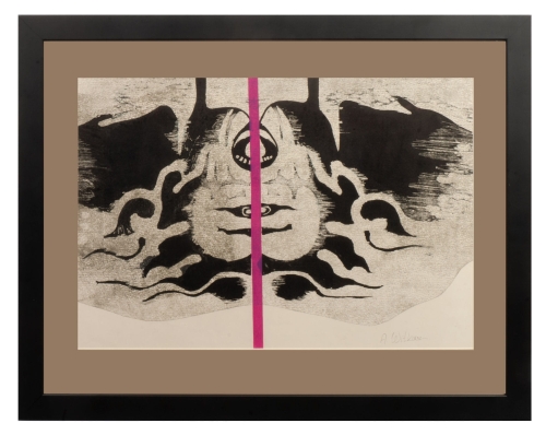 Antoni Witkowski „Composition with pink accent”
  , antique Warsaw, antique paintings, Galeria Żak, art, antiques