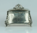 Sugar bowl, 19th century, antique Warsaw, silver, old silver, Galeria Żak, art, antiques