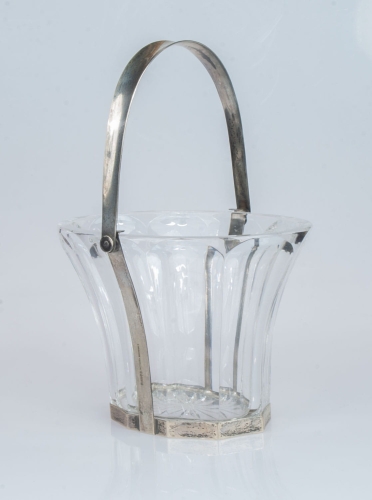 Basket, Eugen Marcus, Berlin, 1905-1910, antique Warsaw, silver, old silver, Galeria Żak, art, antiques