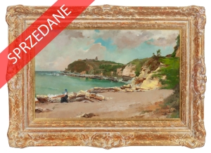  Hiacynt Alchimowicz “Scena na wybrzeżu”