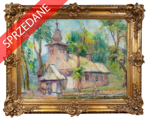 Zofia-Dziurzynska-Rosinska-“Kosciol-Matki-Bozej-Czestochowskiej-w-Zakopanem,-antyki-Warszawa,-skup-antykow,-dawne-malarstwo,-malarstwo-aukcyjne,-malarstwo-polskie,-Galeria-Zak.jpg