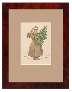 Ignacy Matuszczak "Soldier with a Christmas Tree"