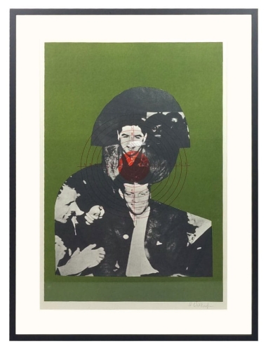 Antoni Witkowski, from the cycle “War”, antique Warsaw, antique paintings, Galeria Żak, art, antiques