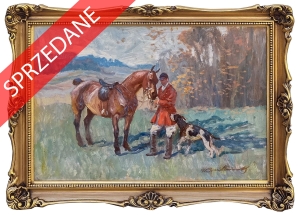 Roman Breitenwald “Na polowaniu”  