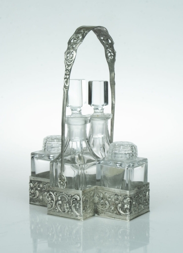 Spice set, Germany, 20th century , antique Warsaw, silver, old silver, Galeria Żak, art, antiques