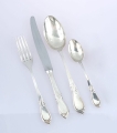 Cutlery set, Rapsodia, Hefra, Poland, Warsaw, second half 20th century, antique Warsaw, silver, old silver, Galeria Żak, art, antiques
