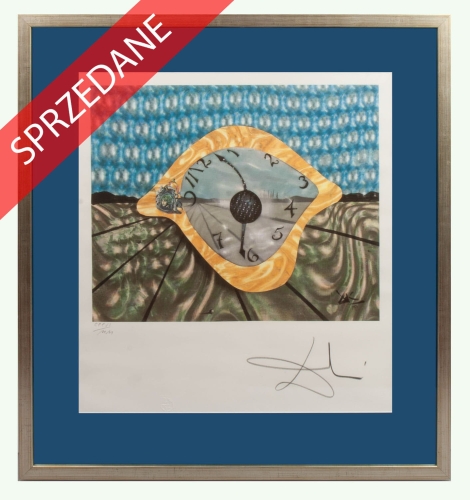 Salvador Dali ”Oko czasu”, antyki Warszawa, skup antyków, dawne malarstwo, malarstwo aukcyjne, malarstwo polskie, Galeria Żak