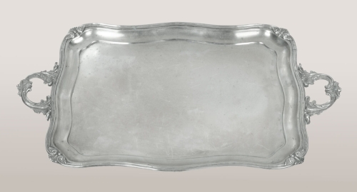 Tray, Adolf Sper, Saint Petersburg, 1845 , antique Warsaw, silver, old silver, Galeria Żak, art, antiques
