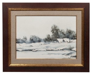 Lech Jakubiak “Winter landscape”